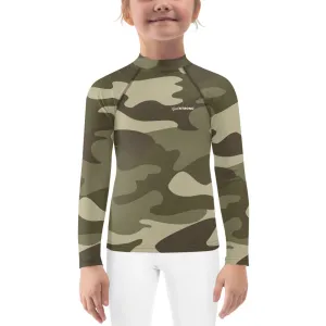 UPF 50 RASH GUARD GREEN CAMO