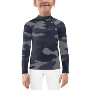 UPF 50 RASH GUARD NAVY CAMO